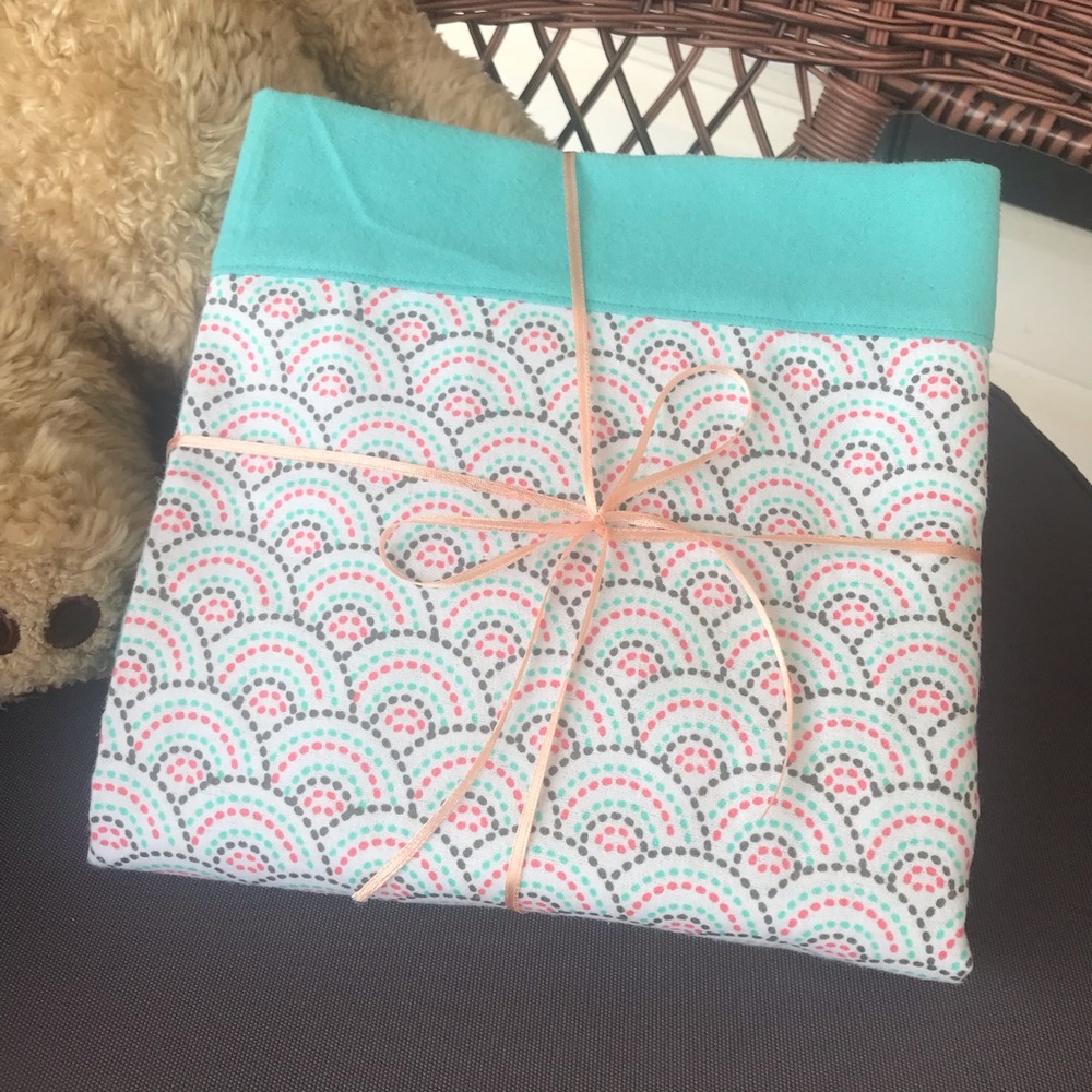 Baby Blanket Flannel Rainbows - Picture 8 of 9